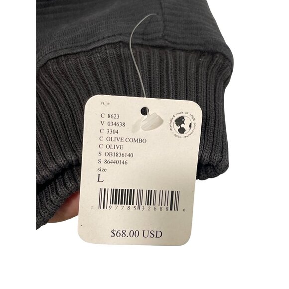 Free People So Fly Henley Size Large NWT Cropped Top Button Neck - Picture 5 of 8